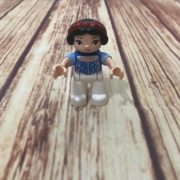 Lego Duplo Disney's Snow White Minifigure Minifig Figure Princess Fig No Skirt - Picture 1 of 7